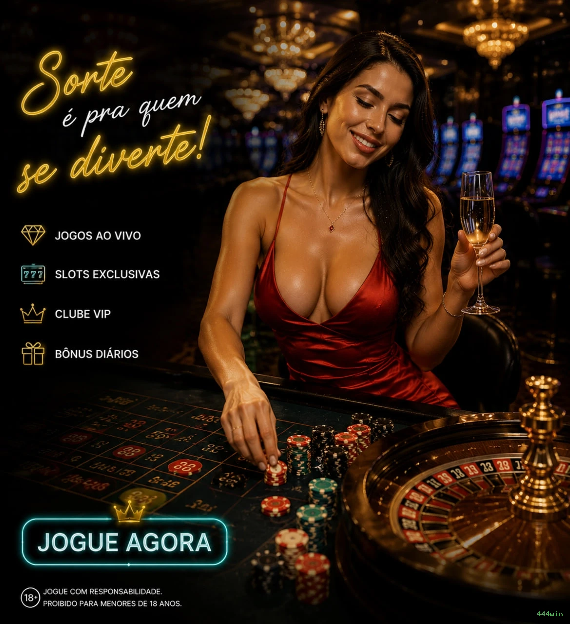 App 444win para Android e iOS - download grátis